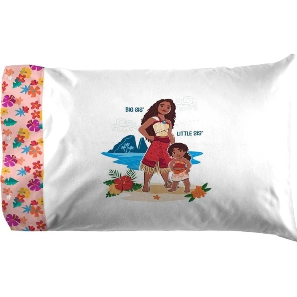 Jay Franco Disney Moana Twin Size Sheet Set w/‎ 3 piece bedding NIB